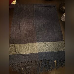 Chenille shawl